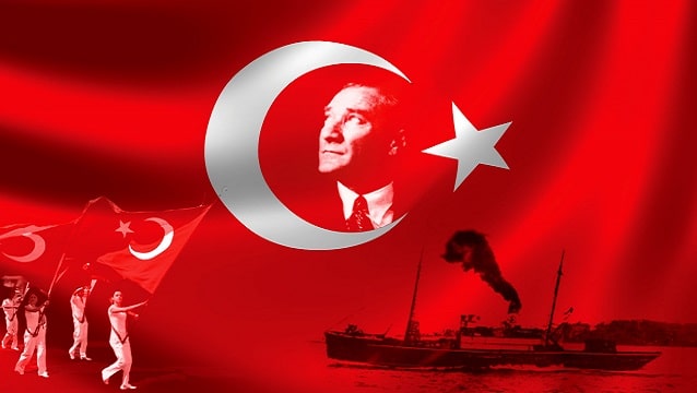 100 yıldır sönmeyen ateş... Bayramımız  kutlu olsun