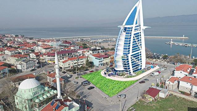 11 katlı otel projesine itiraz geldi