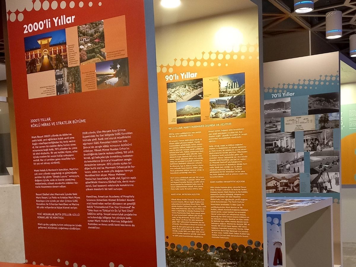 Martı Grubu’nun 60 yıllık ilham veren yolculuğu Türkiye’de Otelciliğin Önderleri Bienali’nde sergileniyor