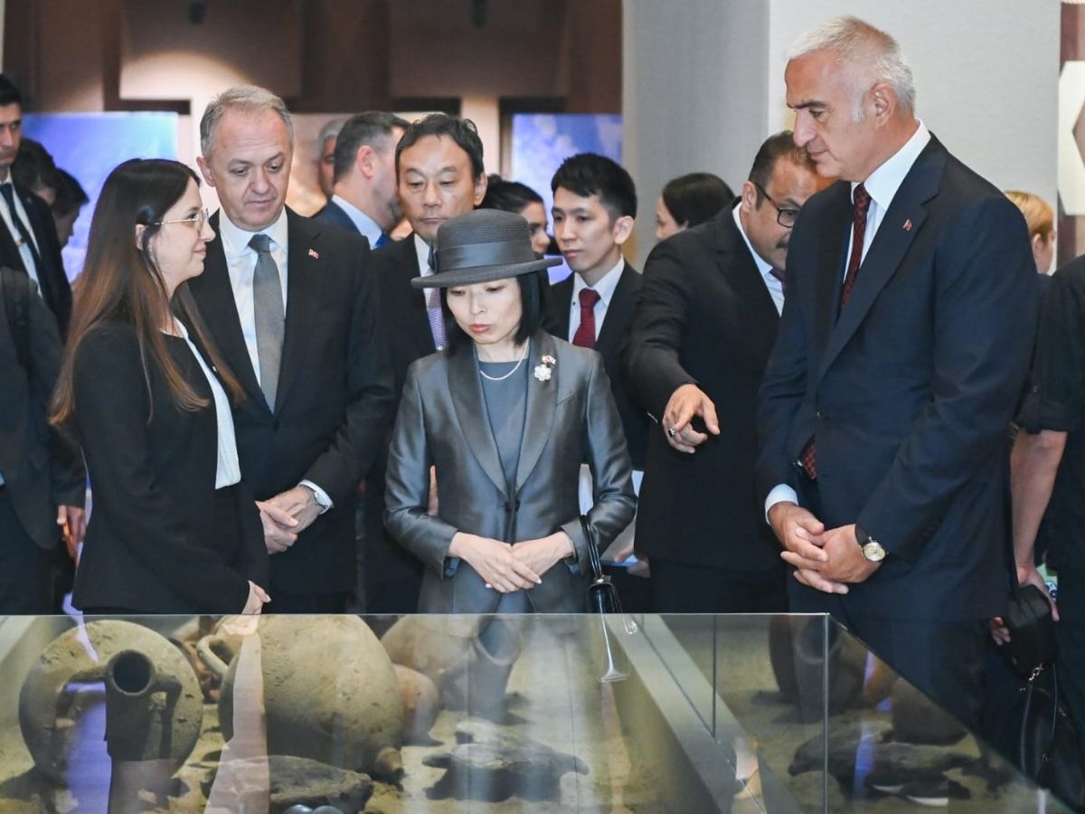 Tarihin izini süren Japon Prensesi Akiko Mikasa Ankara’da