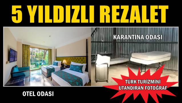 5 yıldızlı otelde ‘insan hakkı’ ihlali… Görüntüler pes dedirtti!