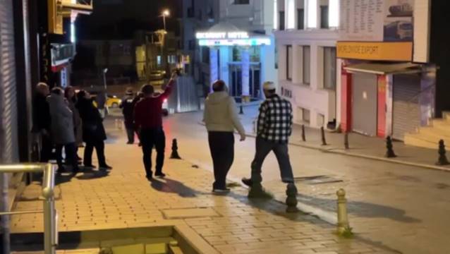 7 katlı otelde korkutan yangın!