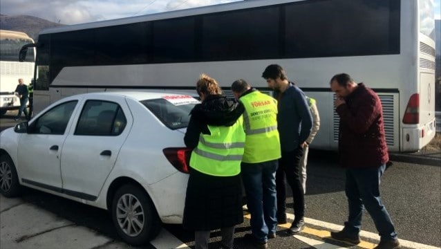 7 otobüse kaçak tur cezası