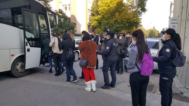 8 otele fuhuş baskını!