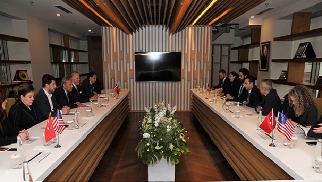 ABD Dışişleri Bakanlığı görevlileri TÜRSAB'ı ziyaret etti 