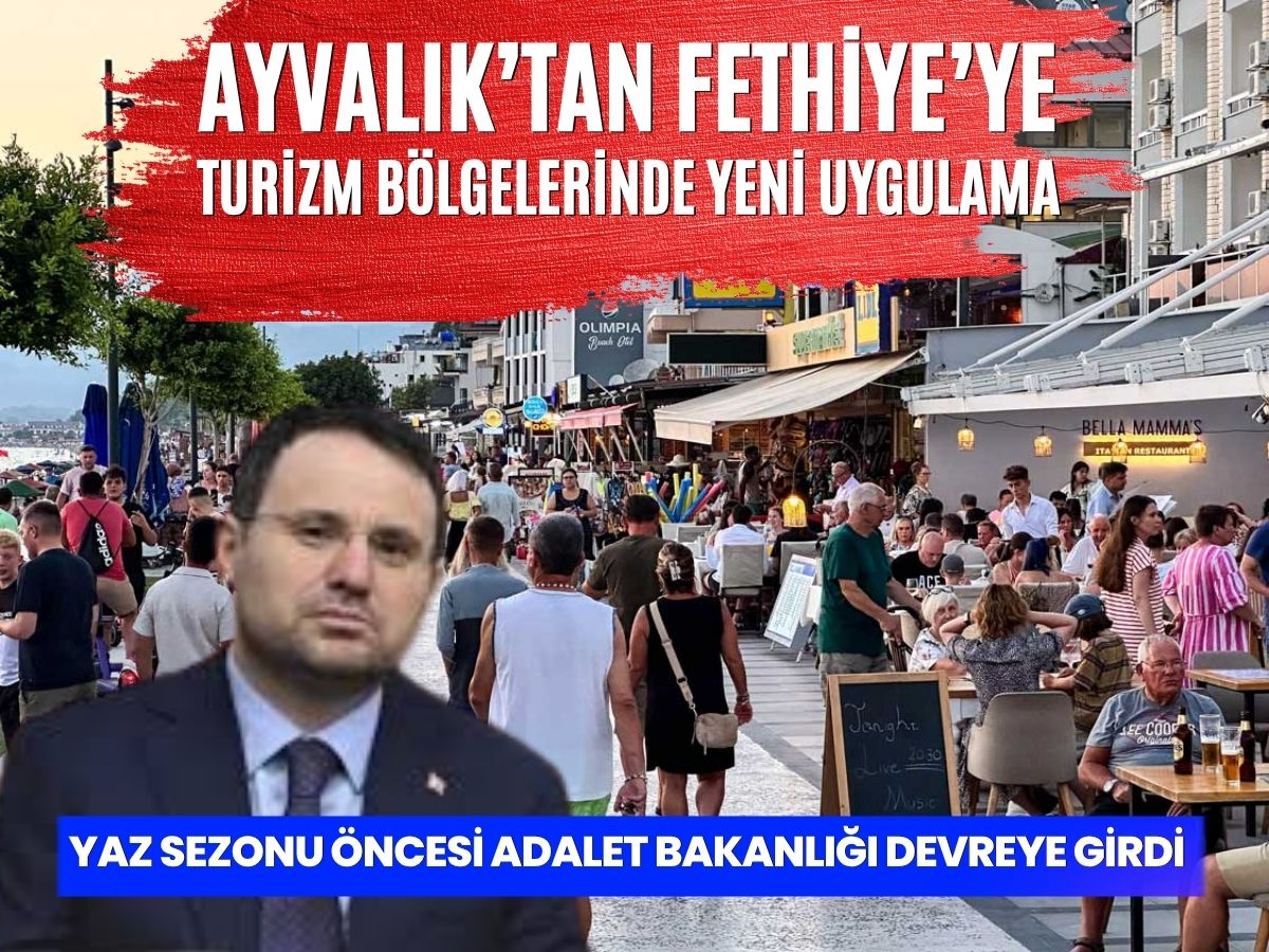 Adalet Bakanı Akın Gürlek turizm bölgeleri için yeni sürece işaret etti