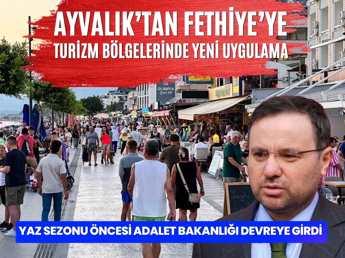 Adalet Bakanı Akın Gürlek turizm bölgeleri için yeni sürece işaret etti