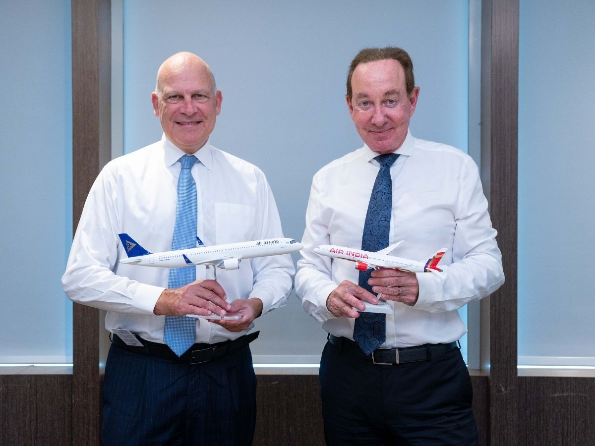 Air Astana ve Air India’dan stratejik ortak uçuş anlaşması