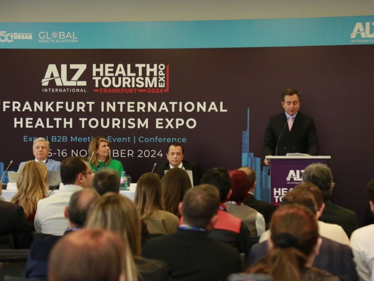 Almanya’da Türkiye rüzgarı: ALZ Frankfurt Uluslararası Sağlık Turizmi Fuarı kapılarını açıyor