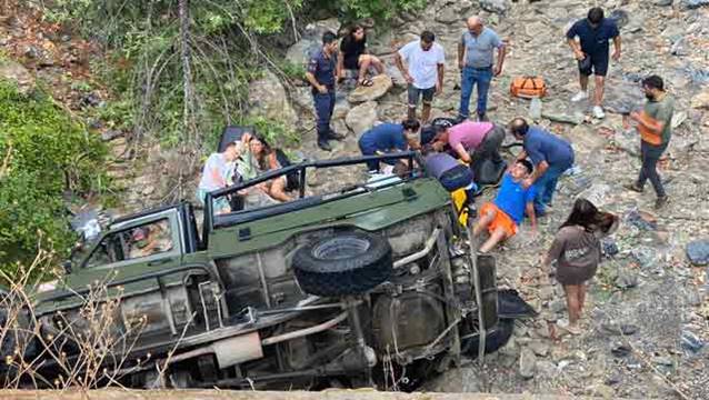 Antalya'da bir safari cipi kazası daha!