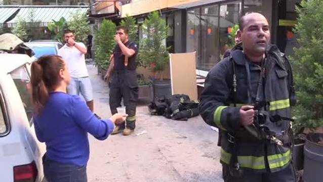 Antalya'da otelde yangın paniği!