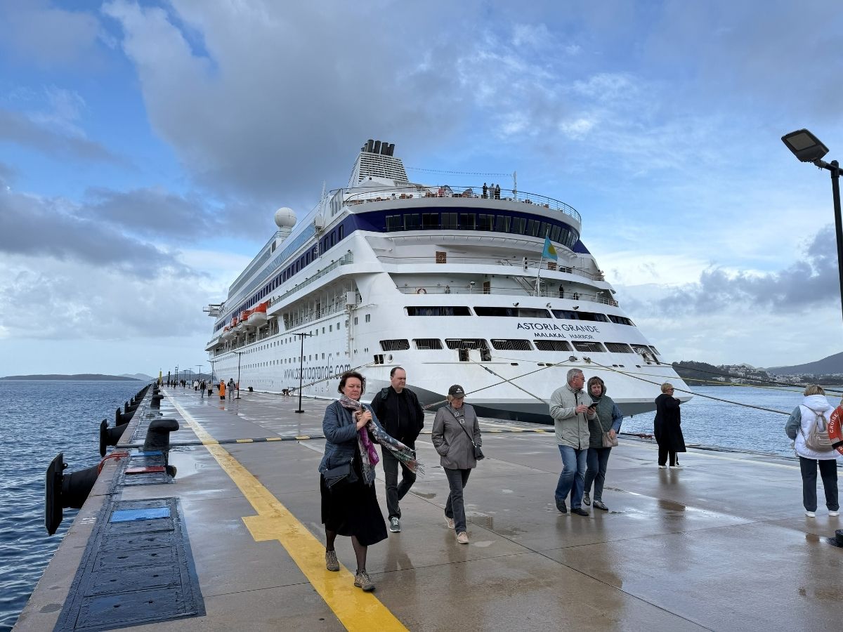 Bodrum’un kruvaziyer hedefi 140 bin yolcu 