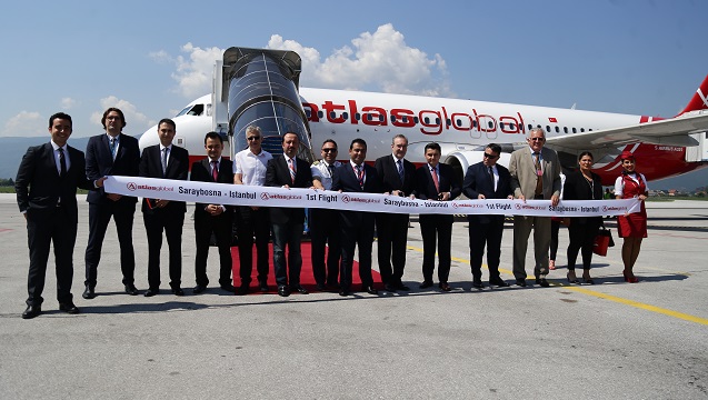 Atlasglobal Saraybosna uçuşlarına başladı