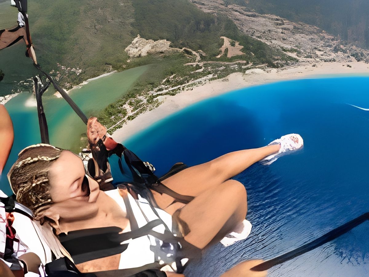 Fethiye’de bayram yerde değil gökte yaşandı