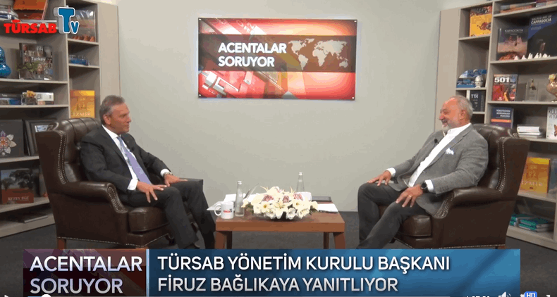 Bağlıkaya'dan Başkan adaylarına 'TÜRSAB TV' daveti