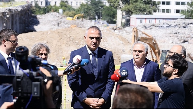 Bakan Ersoy, 'AKM'de inşaat en geç Ekim'de başlayacak' dedi