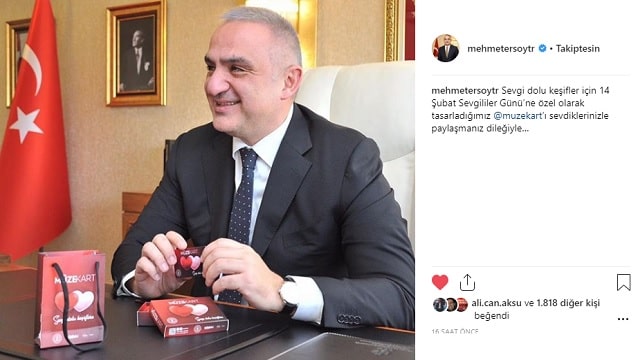 Bakan Ersoy ‘Aşk’la tanıttı 