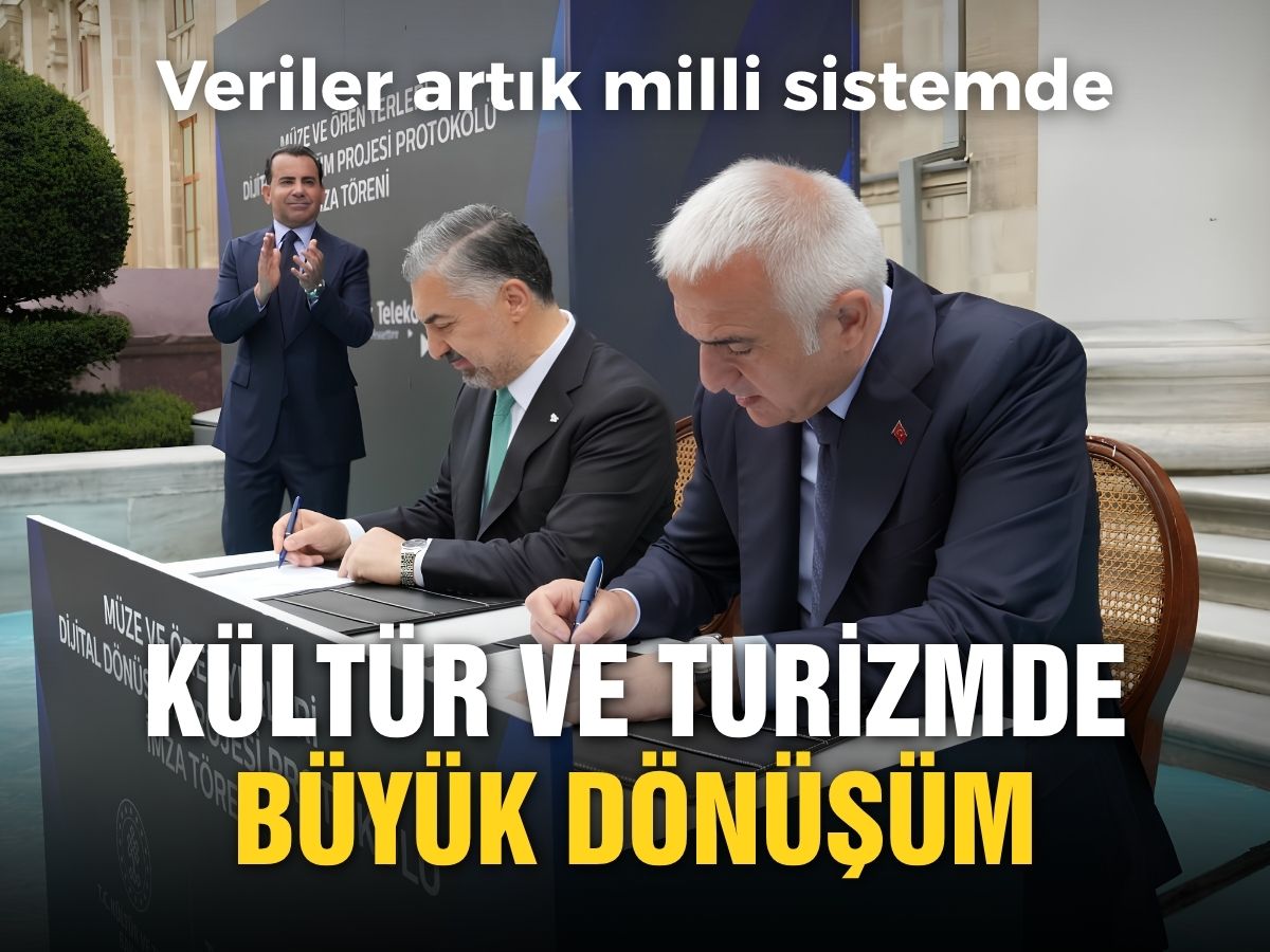 Kültür ve Turizm Bakanlığı’ndan milli altyapı hamlesi: Her şey tek çatı altında toplandı