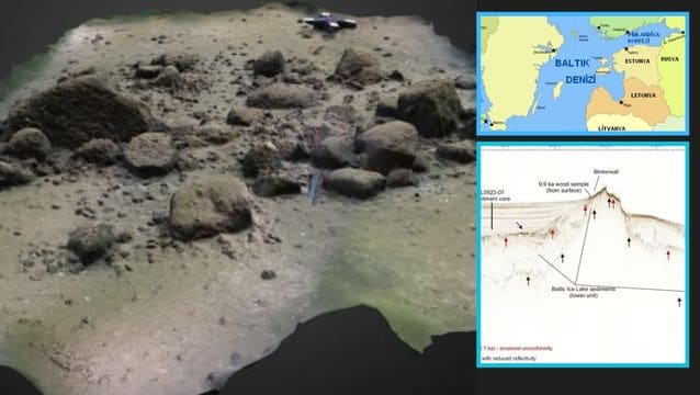 Baltık Denizi’nde 3.000 yıllık taş duvar keşfedildi