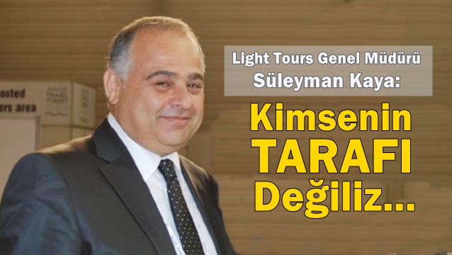 Batı Akdeniz BYK Başkan Adayı Süleyman Kaya açıkladı