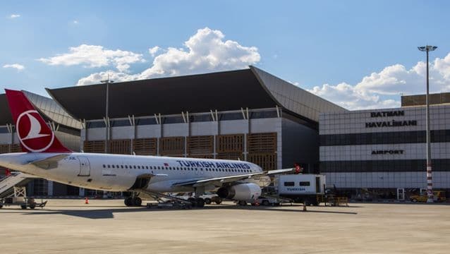 Batman Havalimanı yük taşımacılığında rekor kırdı
