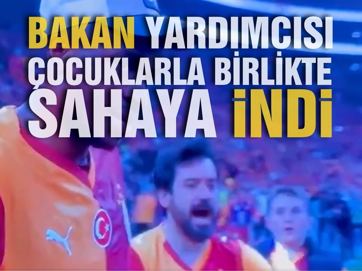Bakan Yardımcısı sahaya indi futbolcuların peşinden koştu...