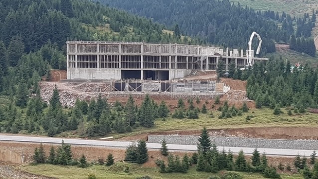 Belediye'nin 5 yıldızlı otel inşaatı hızlandı