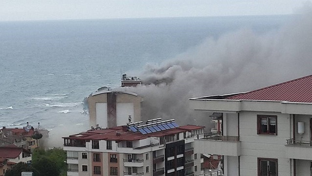 Beş yıldızlı otelde yangın paniği