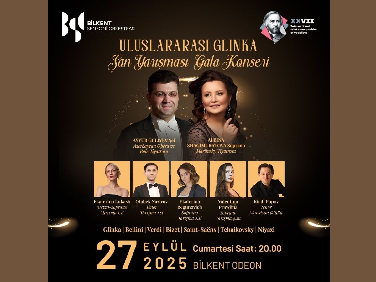 Bilkent Senfoni Orkestrası 2025-2026 sezonuna dünya yıldızlarıyla başlıyor