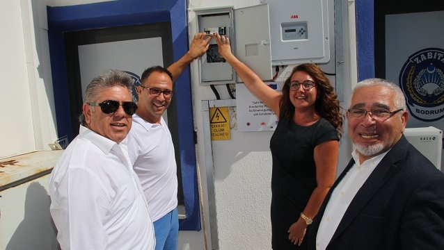 Bodrum Belediyesi güneşten elektrik üretiyor