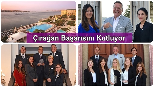 Çırağan Sarayı ekiplerine ödül