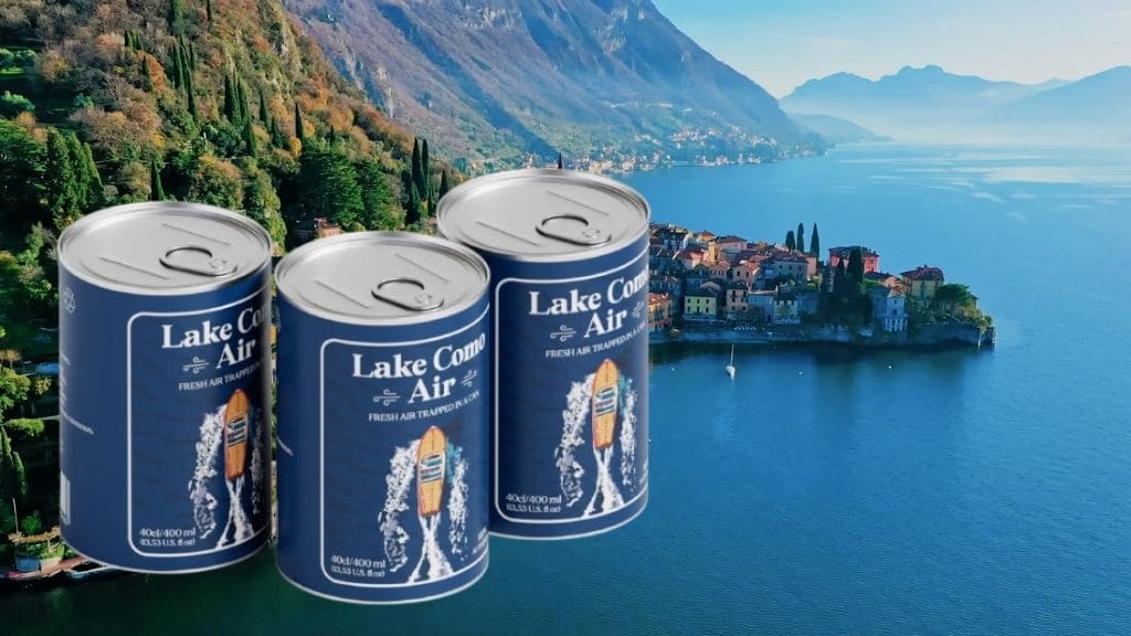 Como Gölünde kutuda hava satışı başladı