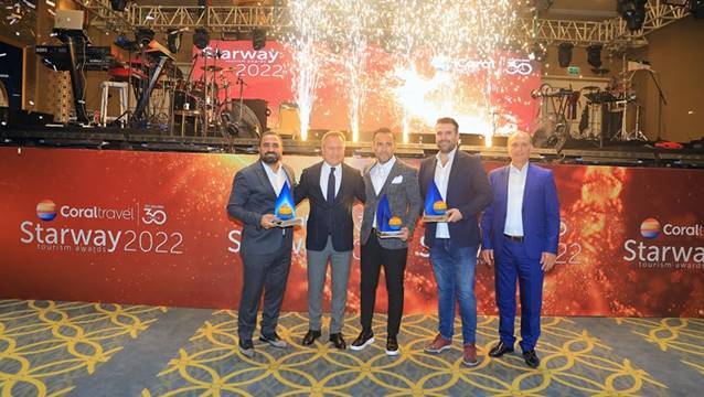 Coral Travel Türkiye Starway Tourism Awards 2022 sahiplerini buldu