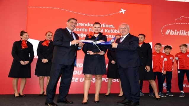 Corendon'dan Altınordu'ya sponsorluk