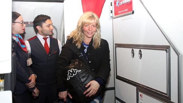 Corendon Ekaterınburg’dan sezonun ilk turistlerini getirdi