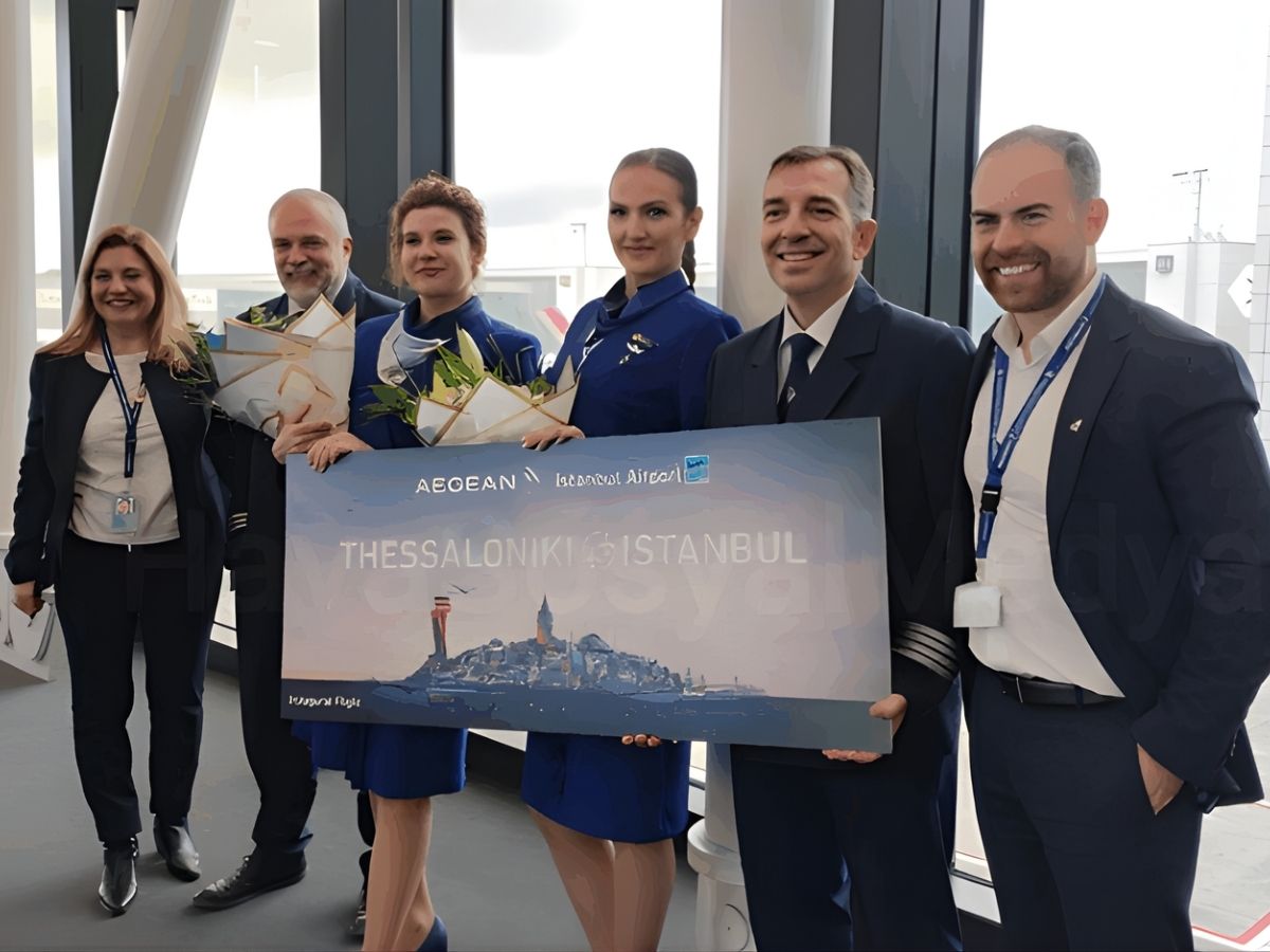 Aegean Airlines’tan İstanbul’a yeni hat: Selanik seferleri başladı