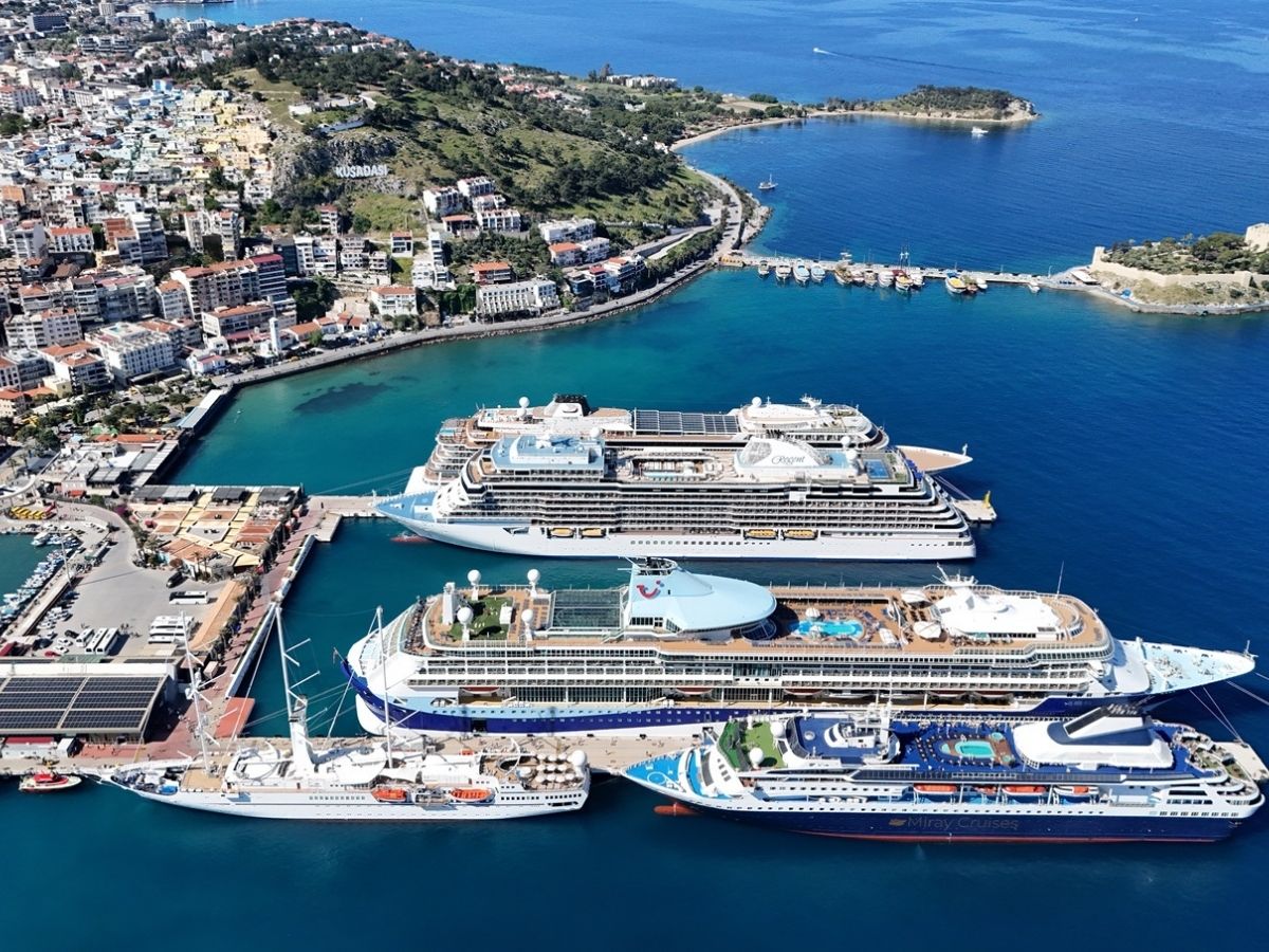 Ege Port Kuşadası 2025’te 995 bin yolcu ağırladı