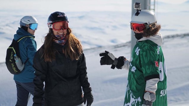 Erciyes Dağı'nda doluluk sevinci!
