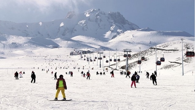 Erciyes'te yatak kapasitesi üç yıla kadar 2 bin 128'e çıkacak