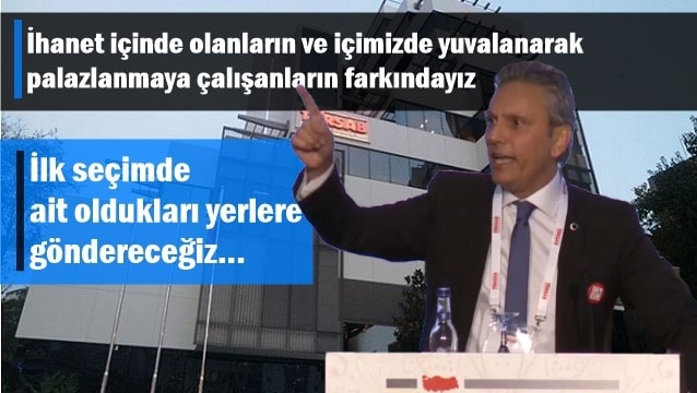 Firuz Bağlıkaya’dan gündem yaratacak sözler… İhanetin farkındayız!