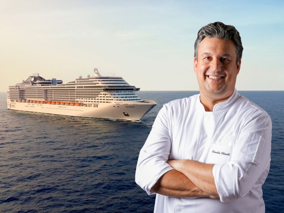 Kruvaziyerle gastronomi turu... Chef Claudio Chinali ile Akdeniz’in sokak tatları denizde buluşuyor