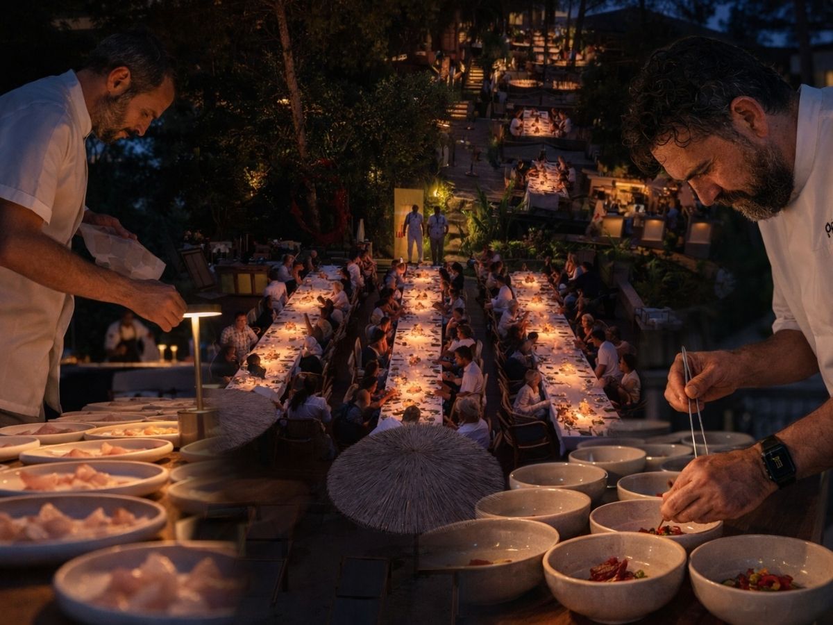 Bodrum’da gastronomi şöleni: 5 şef 9 tabak ve tek bir hikaye