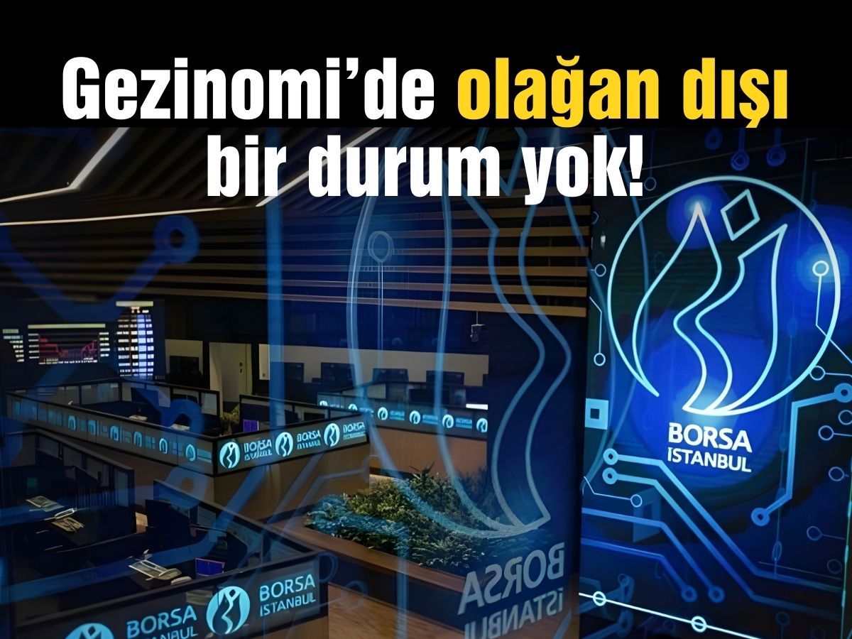 Gezinomi: Herhangi bir özel durum yok!