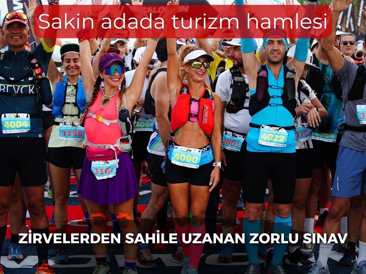 Gökçeada’da turizm ve spor birleşti: Ultra Trail heyecanı başlıyor