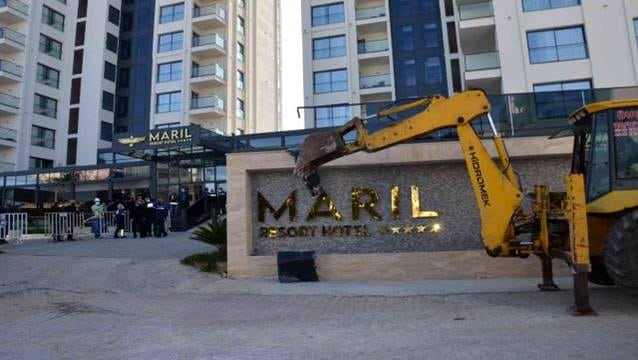 Görkemli açılmıştı... 5 yıldızlı otelde yıkıma başlandı