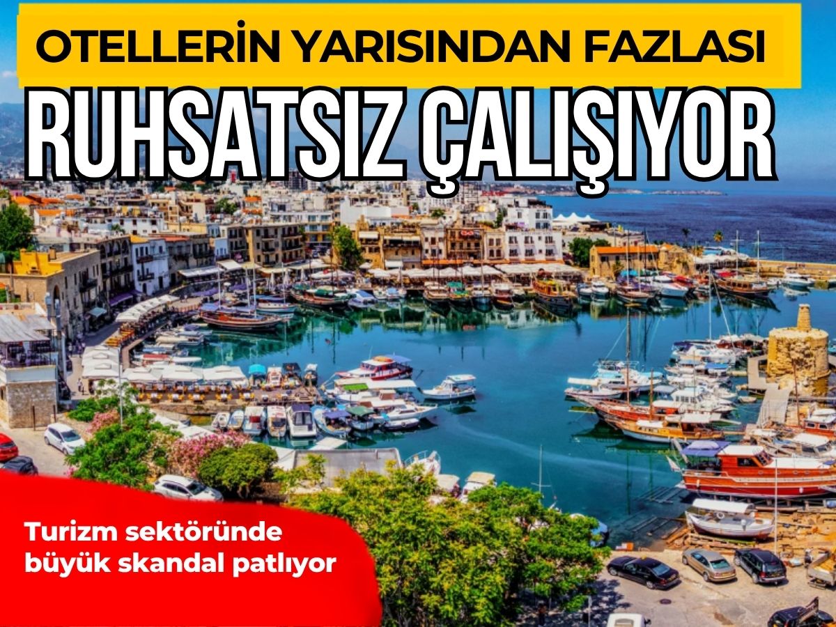 Turizmde şok gerçek: Güney Kıbrıs'ta yüzlerce otel ruhsatsız