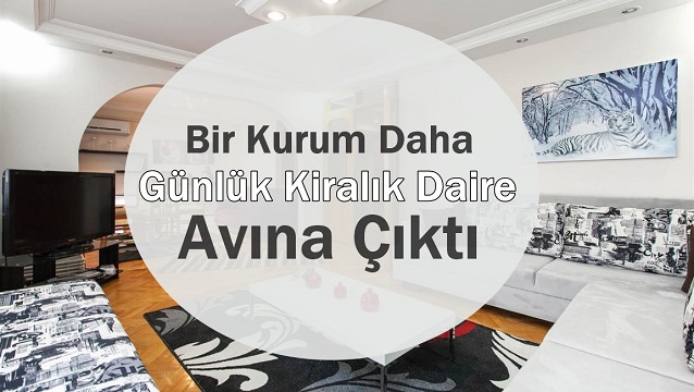 Günlük kiralık daire denetimindeki eksik tamamlandı