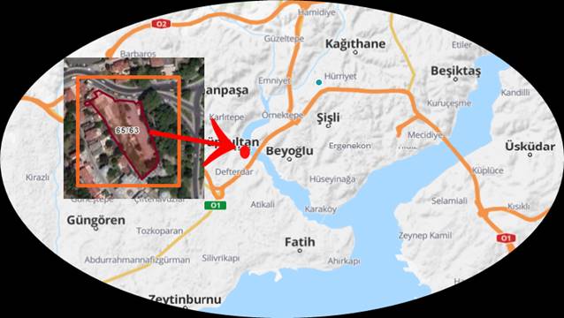 Haliç’in kıyısındaki 4.515 metrekarelik arsa 49 yıllığına kiralanacak….