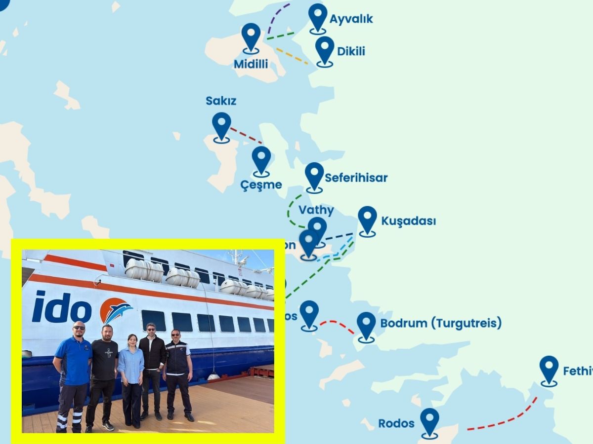 İDO’nun Sakız Adası seferleri yaz sezonuna hızlı girdi