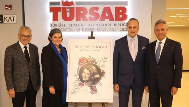 İnci Pirinçcioğlu TÜRSAB'ta anıldı